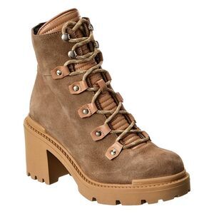 Aquatalia Valia Weatherproof Leather Boot, Brown